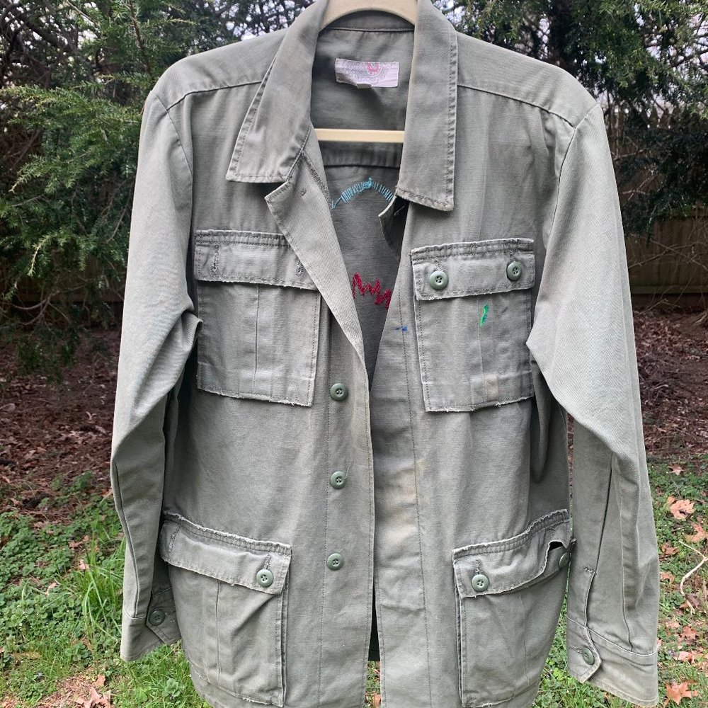 ~ embroidered army jacket ~